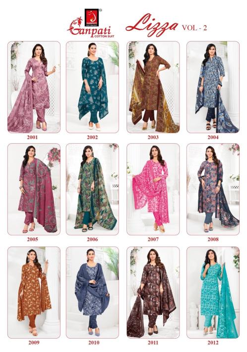 Ganpati lizza vol-2 wholesale kurtis chandni chowk